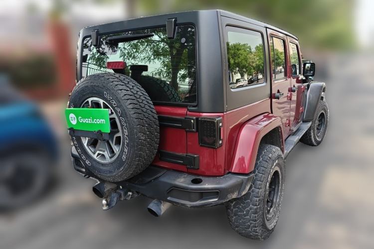 Used Jeep Wrangler 2012 3.6L Sahara Four-Door Edition Rear Right 45 Deg