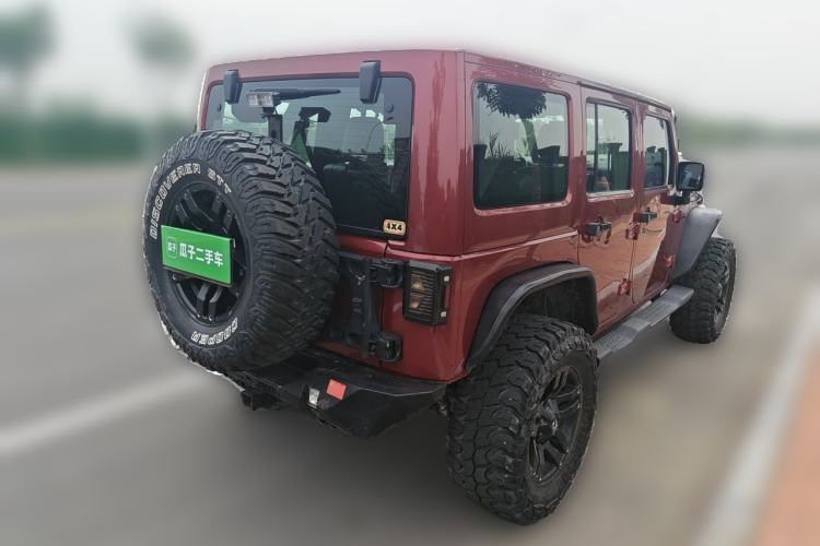 Used Jeep Wrangler 2012 3.6L Sahara Four-Door Edition Rear Right 45 Deg