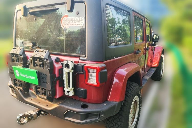 Used Jeep Wrangler 2012 3.6L Rubicon Four-Door Edition Rear Right 45 Deg