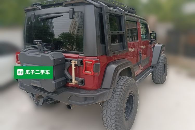 Used Jeep Wrangler 2012 3.6L Sahara Four-Door Edition Rear Right 45 Deg