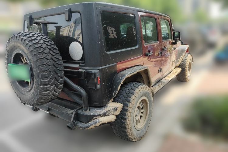 Used Jeep Wrangler 2012 3.6L Sahara Four-Door Edition Rear Right 45 Deg