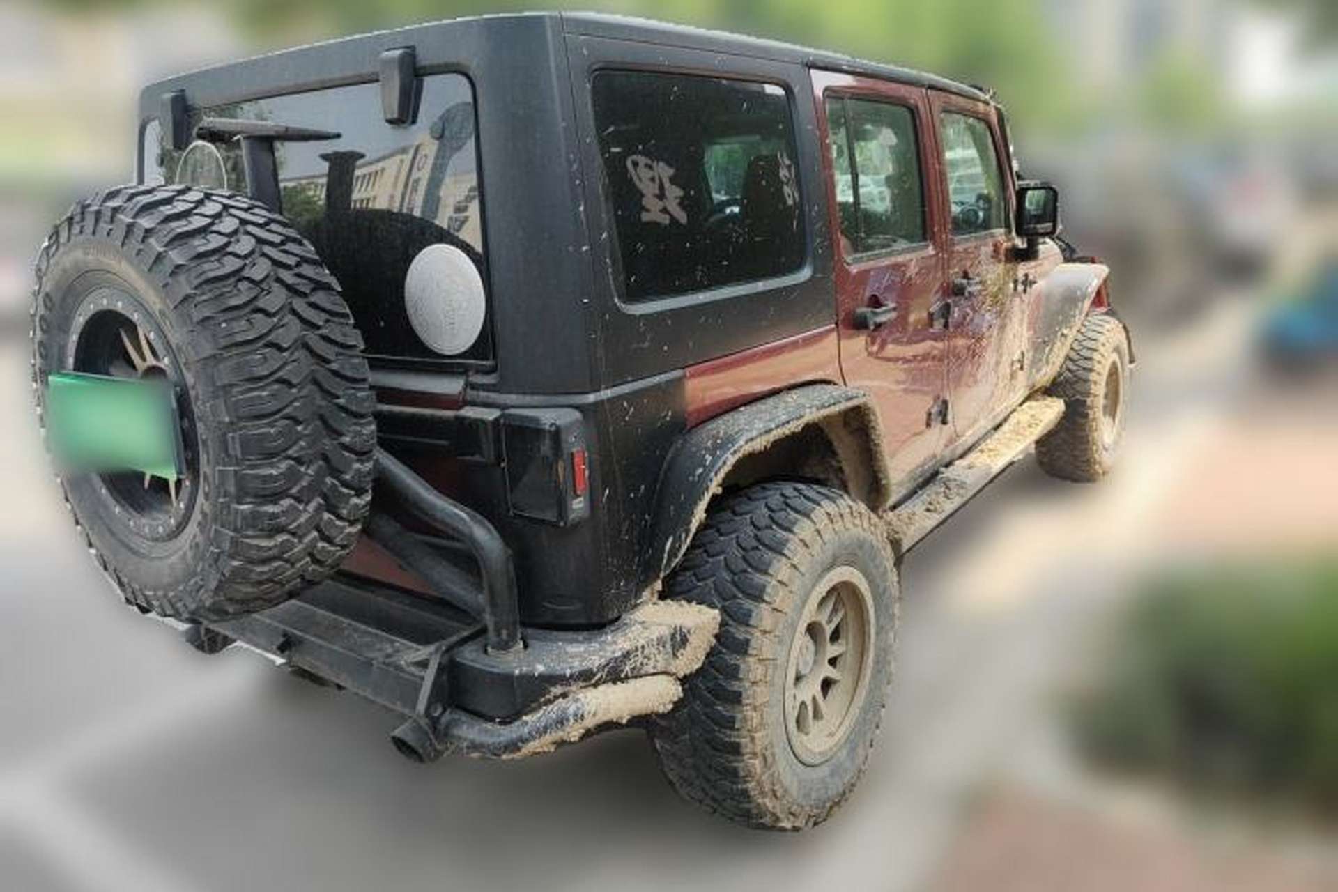 Used Jeep Wrangler 2012 3.6L Sahara Four-Door Edition Rear Right 45 Deg