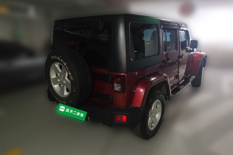 Used Jeep Wrangler 2012 3.6L Sahara Four-Door Edition Rear Right 45 Deg