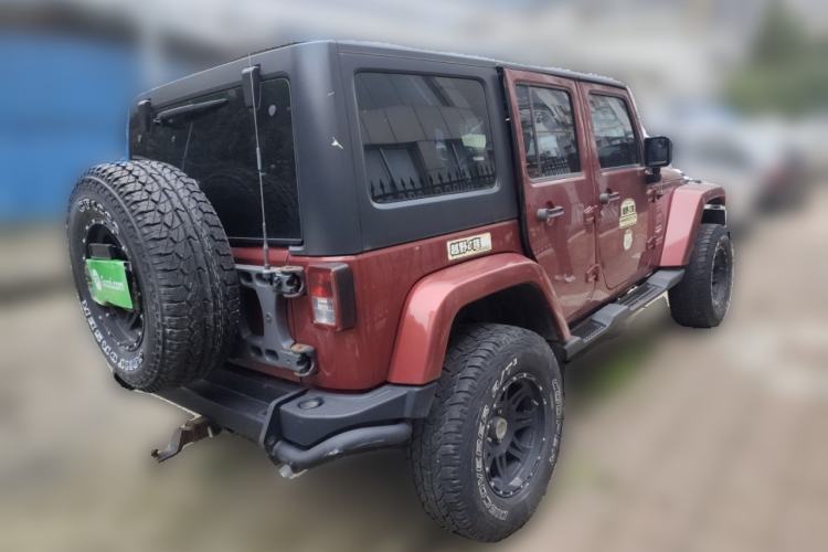 Used Jeep Wrangler 2012 3.6L Sahara Four-Door Edition Rear Right 45 Deg
