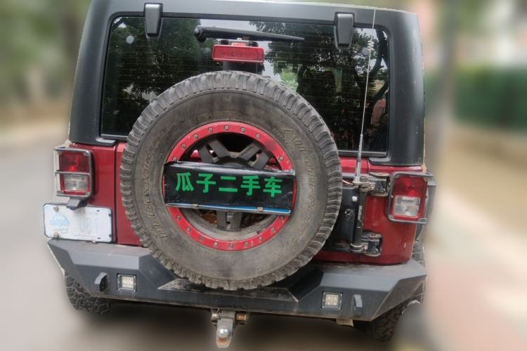 Used Jeep Wrangler 2012 3.6L Rubicon two-door model Rear