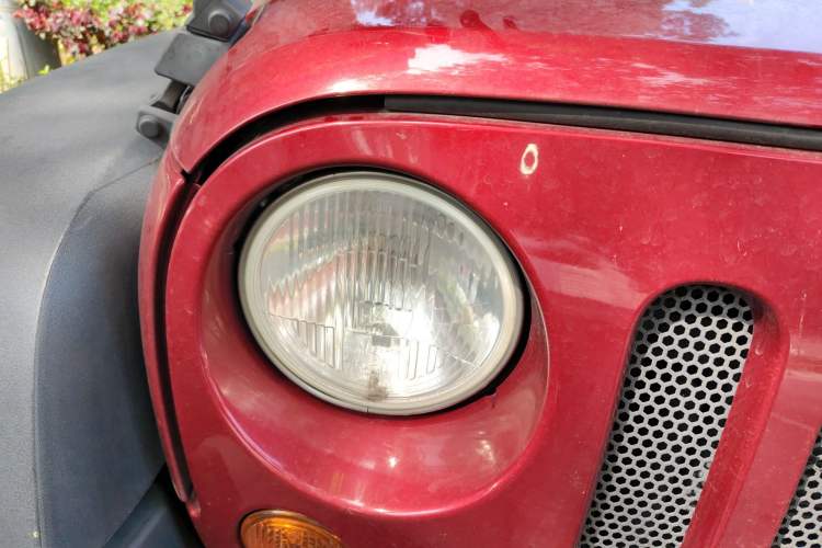 Used Jeep Wrangler 2012 3.6L Rubicon two-door model Right Front Headlight