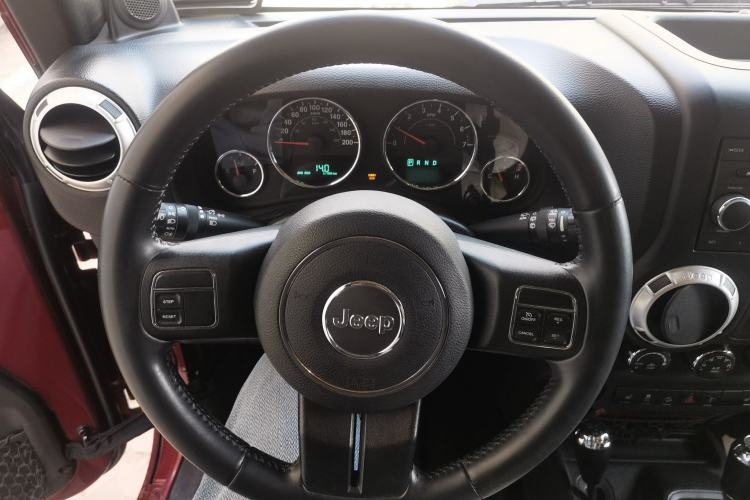 Used Jeep Wrangler 2012 3.6L Rubicon two-door model Steering Wheel