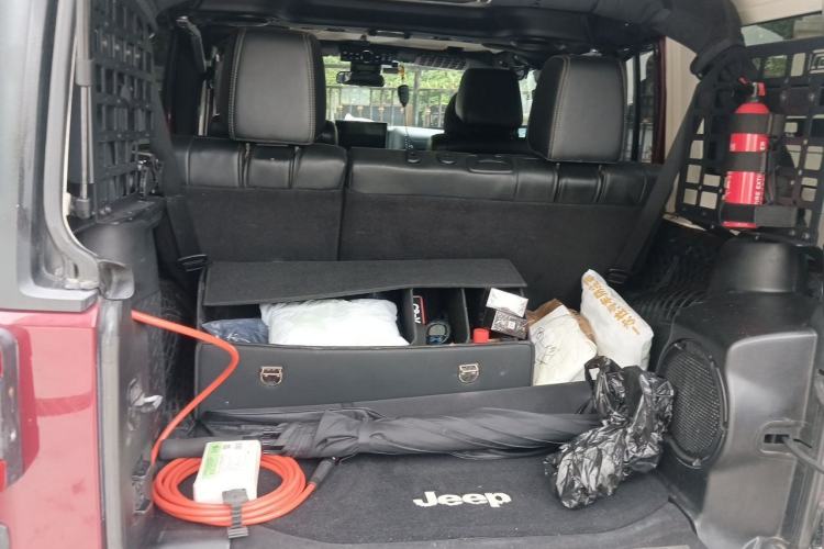 Used Jeep Wrangler 2012 3.6L Sahara Four-Door Edition Trunk