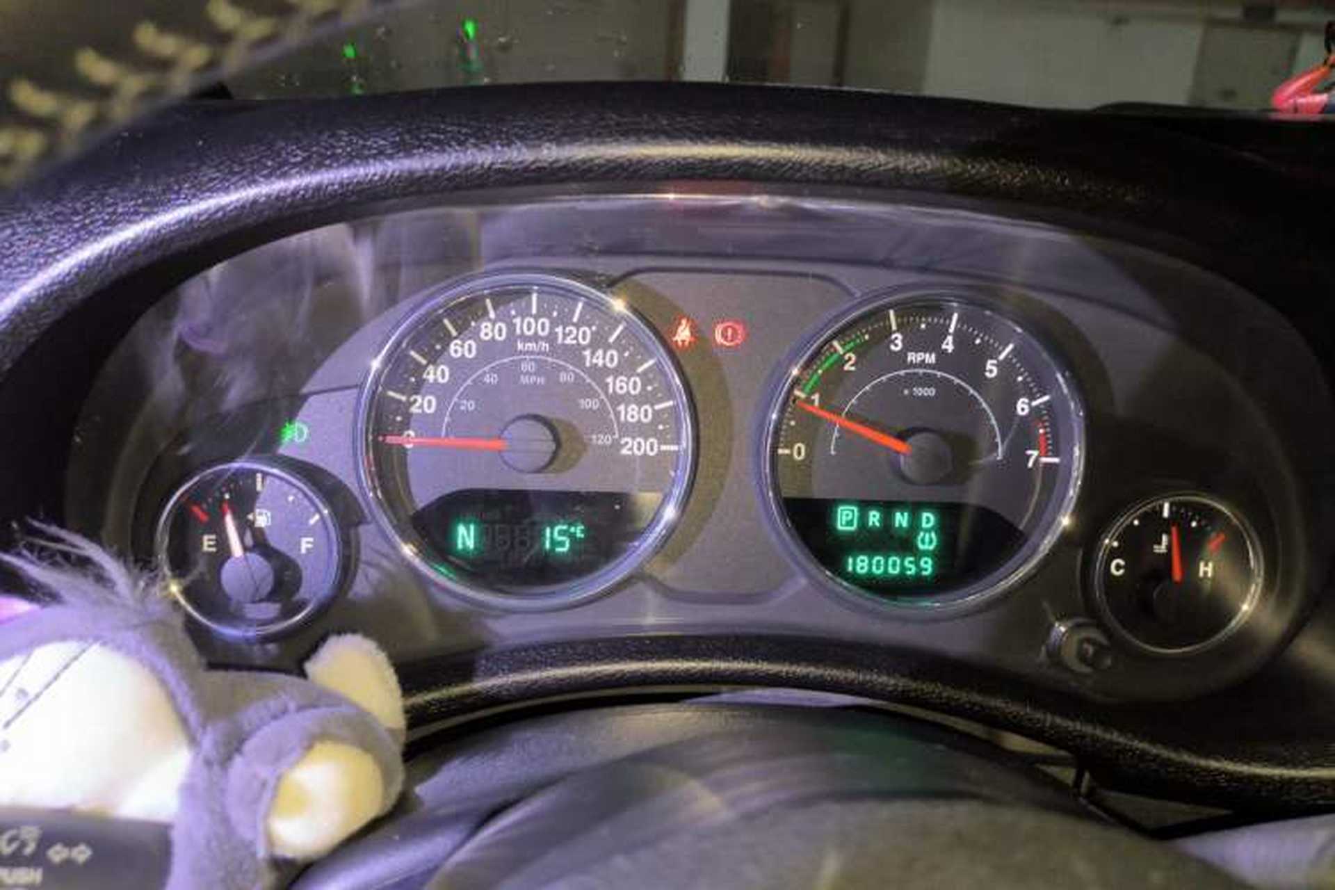 Used Jeep Wrangler 2012 3.6L Rubicon Four-Door Edition Instrument Cluster