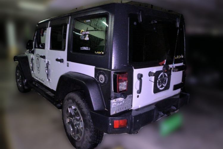 Used Jeep Wrangler 2012 3.6L Rubicon Four-Door Edition Rear Left 45 Deg