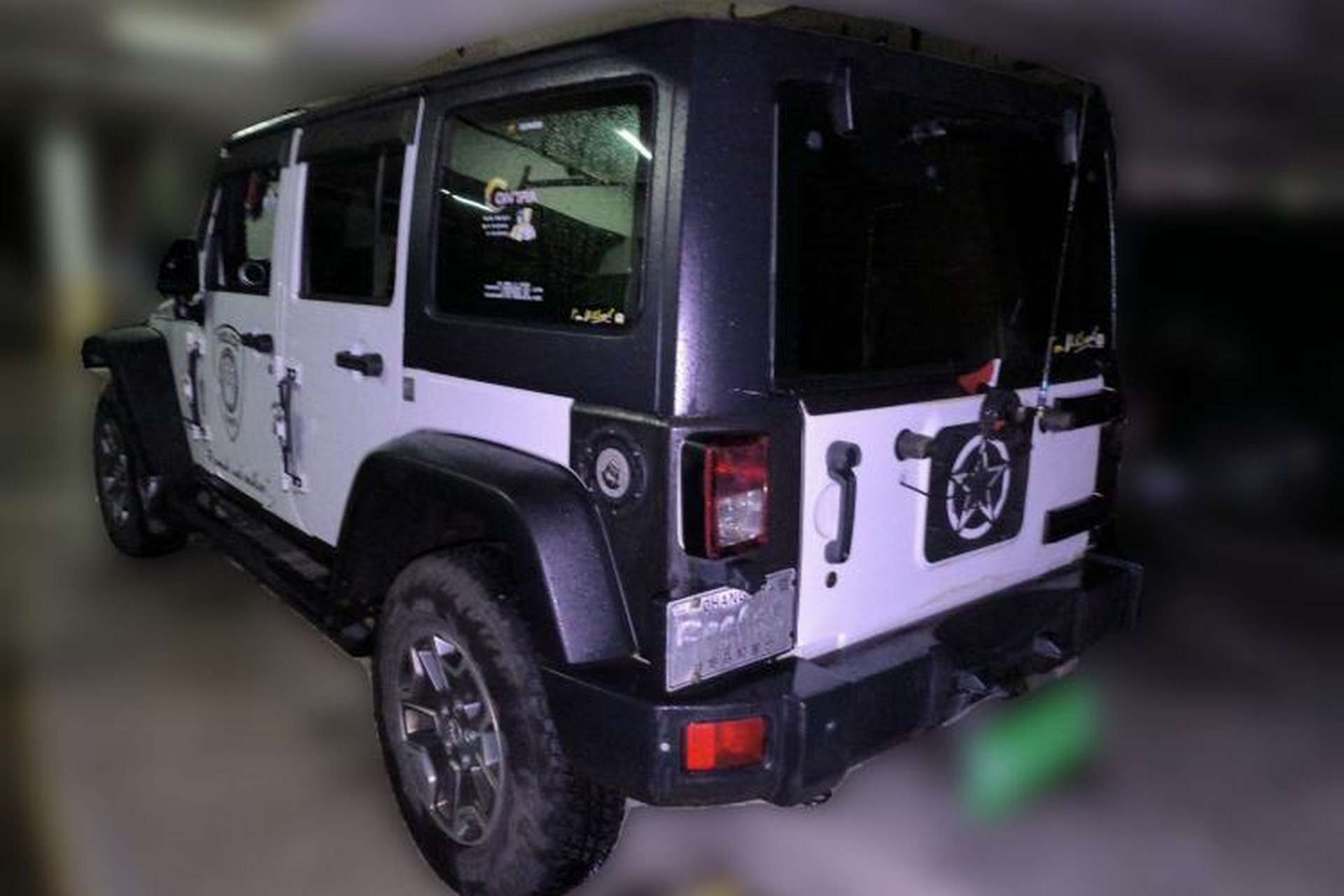 Used Jeep Wrangler 2012 3.6L Rubicon Four-Door Edition Rear Left 45 Deg