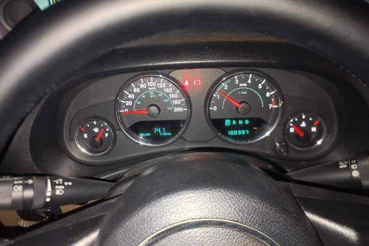 Used Jeep Wrangler 2012 3.6L Sahara Four-Door Edition Instrument Cluster