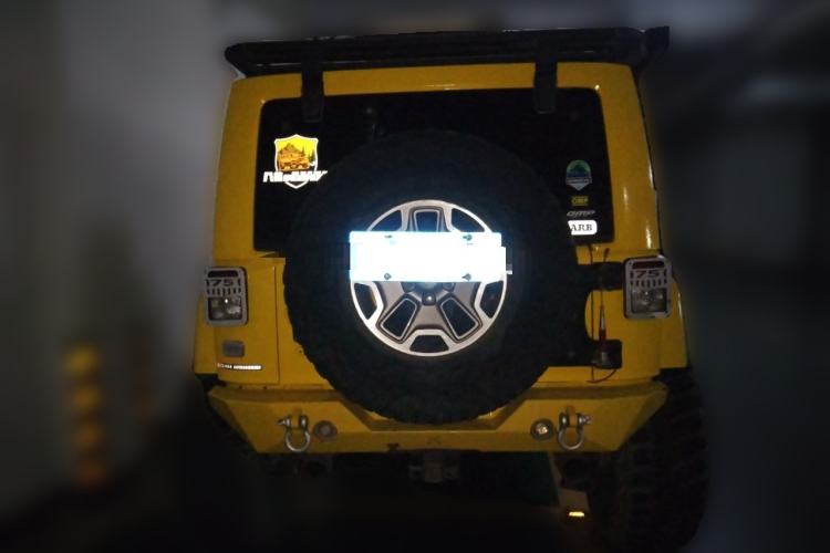 Used Jeep Wrangler 2012 3.6L Sahara Four-Door Edition Rear