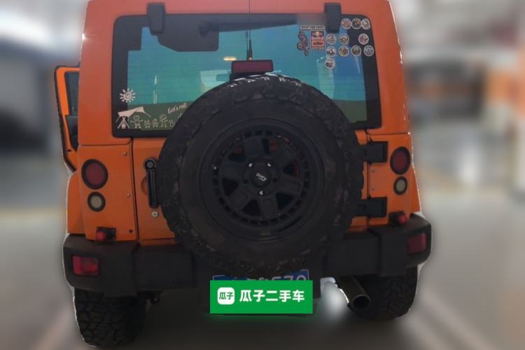 Used Jeep Wrangler 2012 3.6L Sahara Four-Door Edition Rear