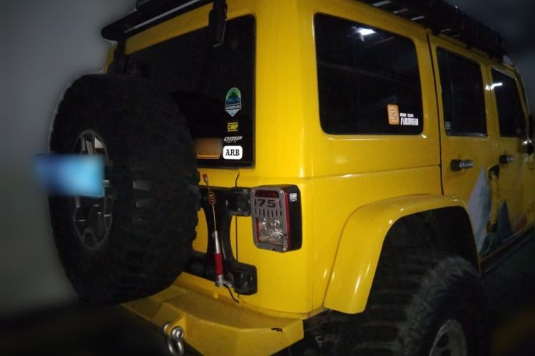 Used Jeep Wrangler 2012 3.6L Sahara Four-Door Edition Rear Right 45 Deg