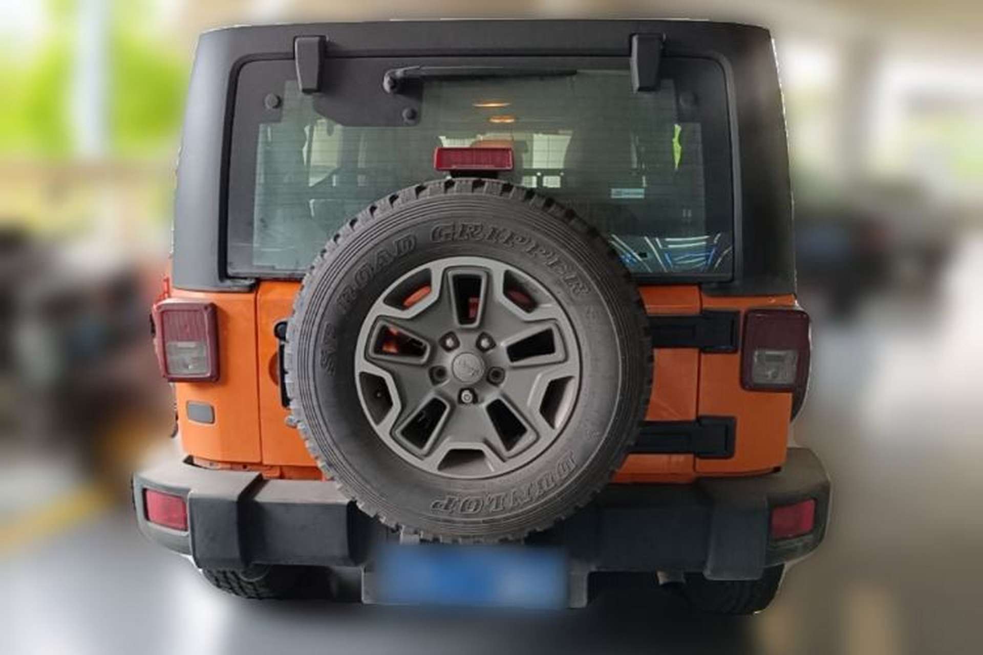 Used Jeep Wrangler 2012 3.6L Sahara Four-Door Edition Rear