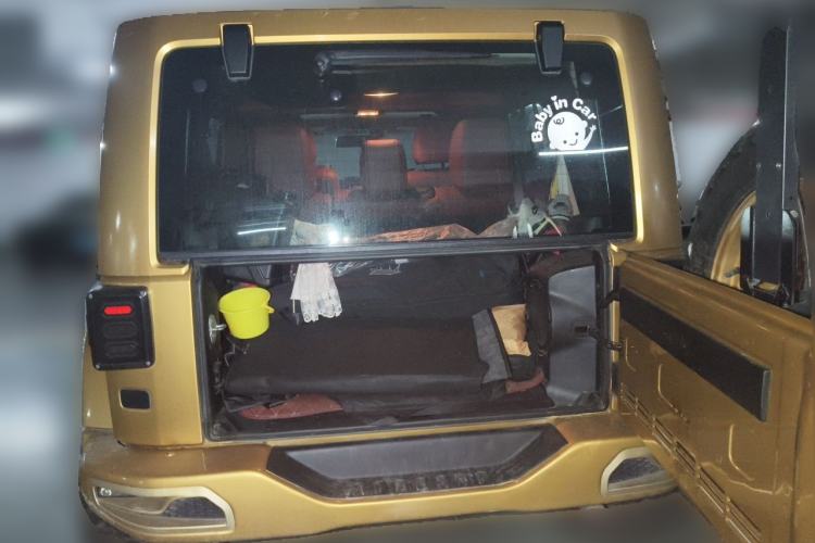 Used Jeep Wrangler 2012 3.6L Sahara Four-Door Edition Trunk