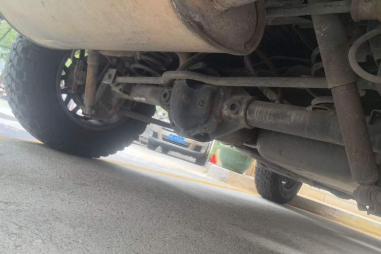 Used Jeep Wrangler 2013 3.6L Sahara two-door model Chassis Rear