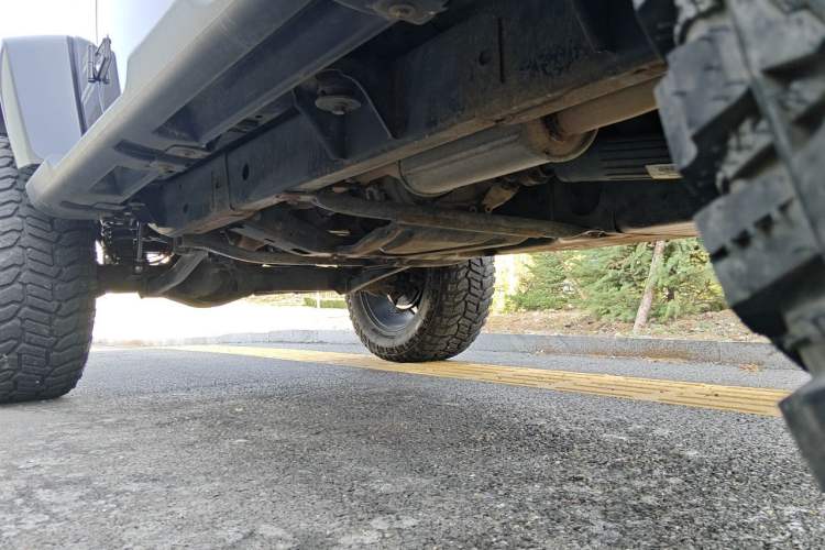 Used Jeep Wrangler 2013 3.6L Sahara Four-Door Edition Chassis Rear Left