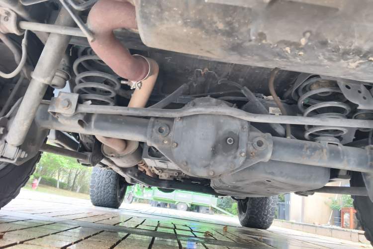 Used Jeep Wrangler 2013 3.6L Sahara two-door model Chassis Rear