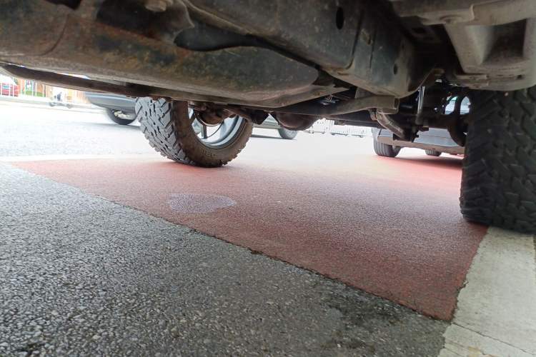 Used Jeep Wrangler 2013 3.6L Sahara two-door model Chassis Rear Right