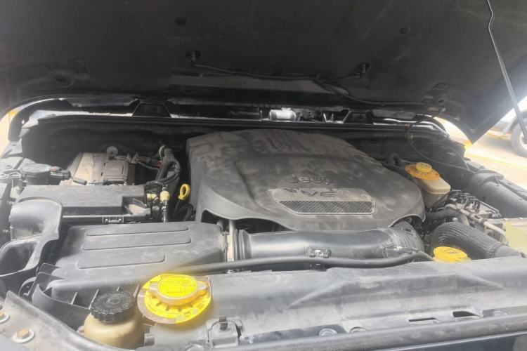 Used Jeep Wrangler 2013 3.6L Sahara two-door model Engine Bay