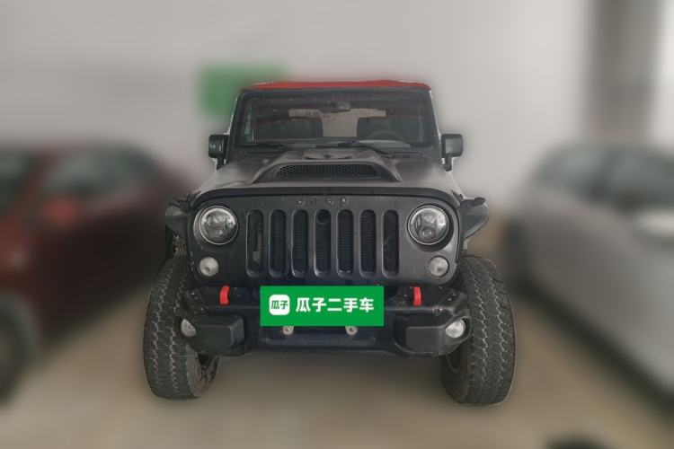 Used Jeep Wrangler 2013 3.6L Rubicon two-door version Front