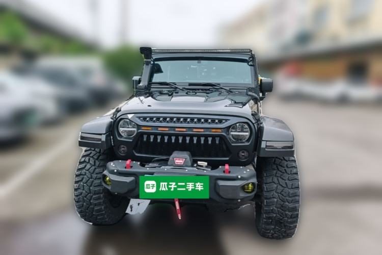Used Jeep Wrangler 2013 3.6L Sahara two-door model Front