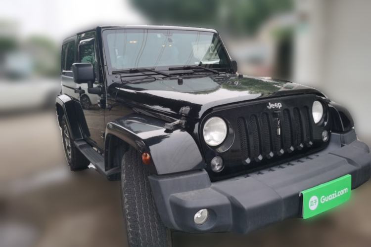 Used Jeep Wrangler 2013 3.6L Sahara two-door model Front Right 45 Deg