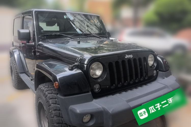 Used Jeep Wrangler 2013 3.6L Sahara two-door model Front Right 45 Deg