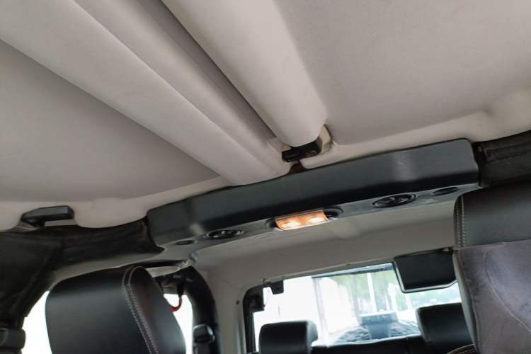 Used Jeep Wrangler 2013 3.6L Sahara two-door model Headliner