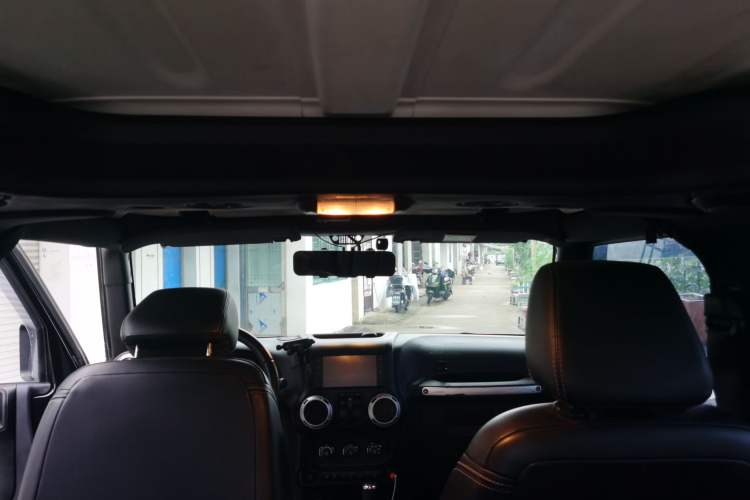 Used Jeep Wrangler 2013 3.6L Sahara two-door model Headliner