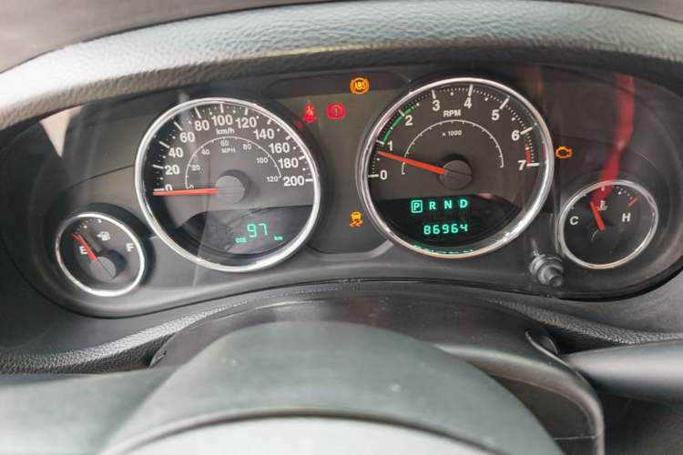 Used Jeep Wrangler 2013 3.6L Sahara two-door model Instrument Cluster
