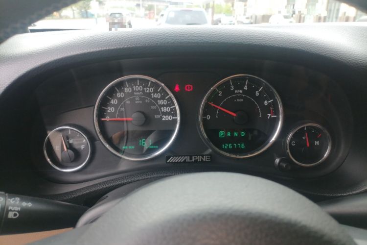Used Jeep Wrangler 2013 3.6L Sahara Four-Door Edition Instrument Cluster