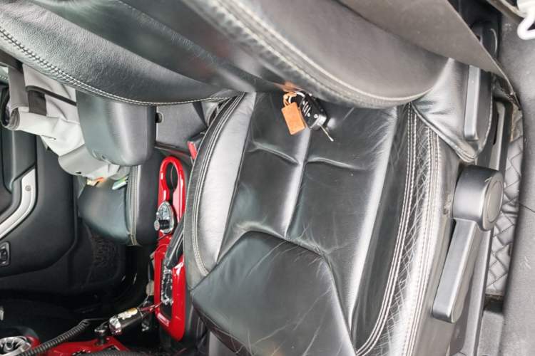 Used Jeep Wrangler 2013 3.6L Sahara two-door model Left Front Seat