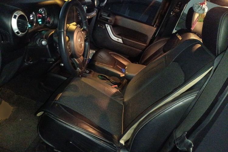 Used Jeep Wrangler 2013 3.6L Sahara two-door model Left Front Seat