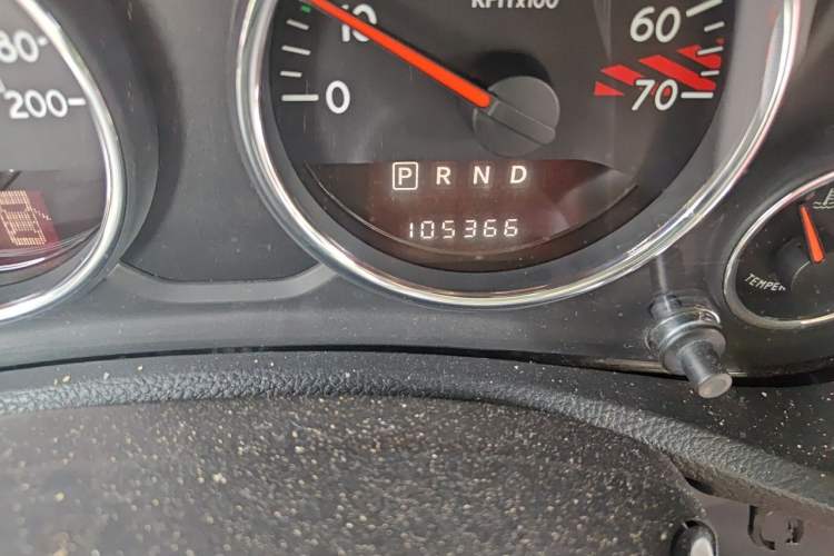 Used Jeep Wrangler 2013 3.6L Two-Door 10th Anniversary Edition Odometer Close Up