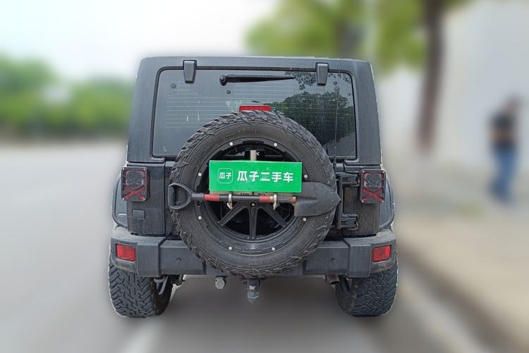 Used Jeep Wrangler 2013 3.6L Sahara two-door model Rear