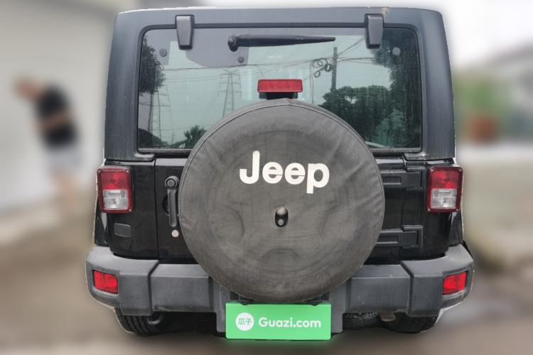 Used Jeep Wrangler 2013 3.6L Sahara two-door model Rear