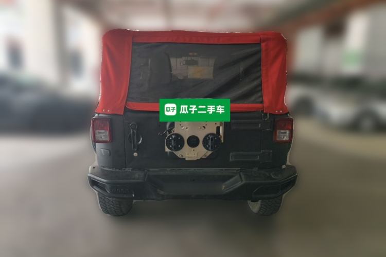 Used Jeep Wrangler 2013 3.6L Rubicon two-door version Rear