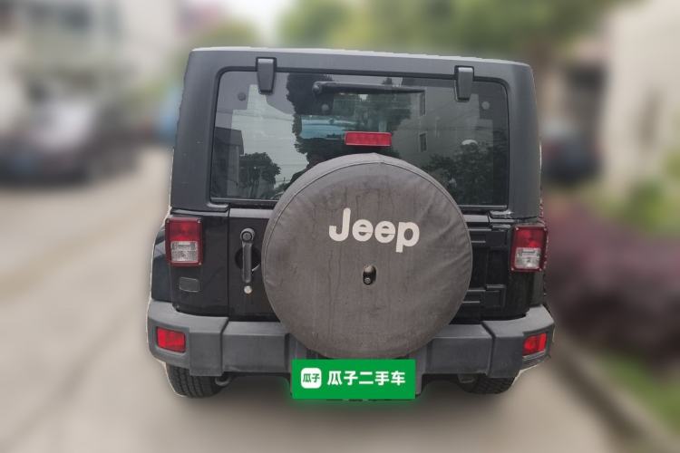 Used Jeep Wrangler 2013 3.6L Sahara two-door model Rear
