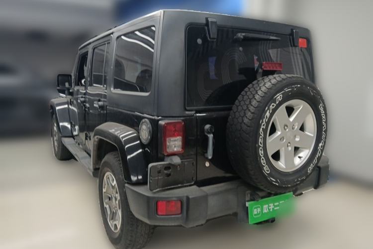 Used Jeep Wrangler 2013 3.6L Sahara Four-Door Edition Rear Left 45 Deg