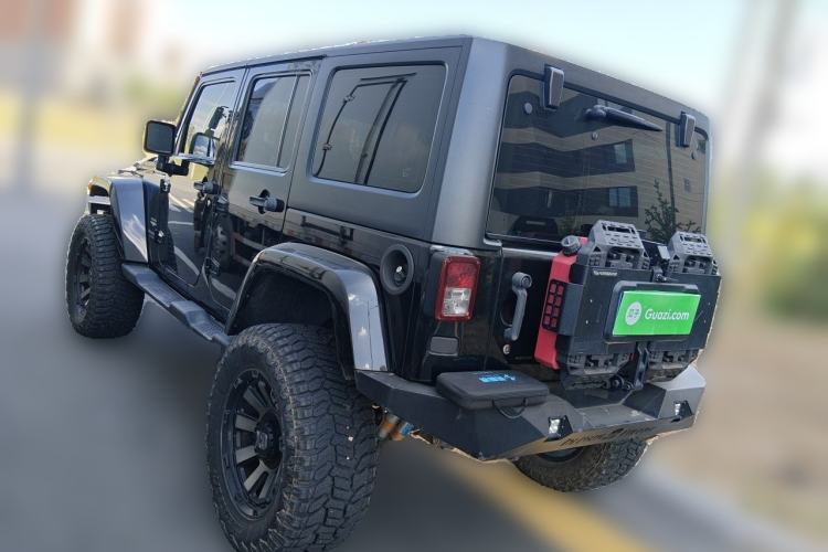 Used Jeep Wrangler 2013 3.6L Sahara Four-Door Edition Rear Left 45 Deg