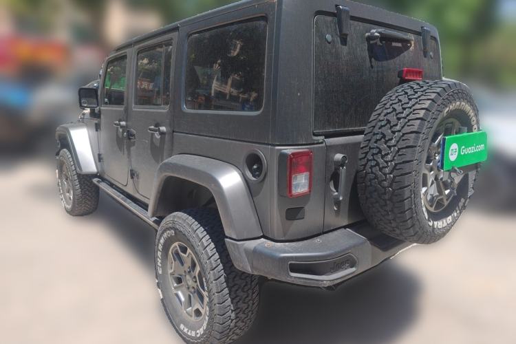 Used Jeep Wrangler 2013 3.6L Sahara Four-Door Edition Rear Left 45 Deg