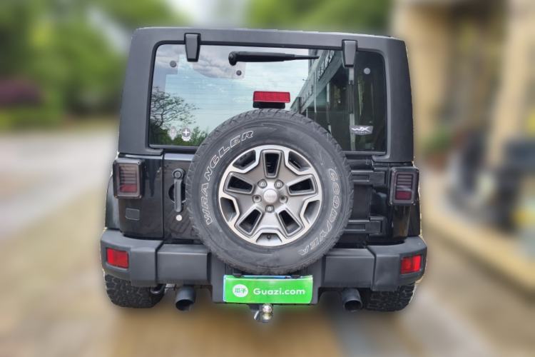 Used Jeep Wrangler 2013 3.6L Sahara two-door model Rear