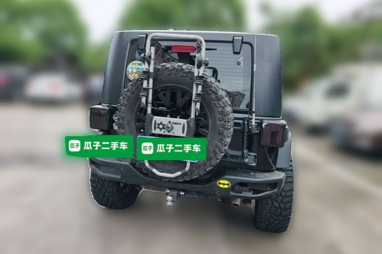 Used Jeep Wrangler 2013 3.6L Sahara two-door model Rear