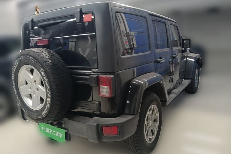 Used Jeep Wrangler 2013 3.6L Sahara Four-Door Edition Rear Right 45 Deg