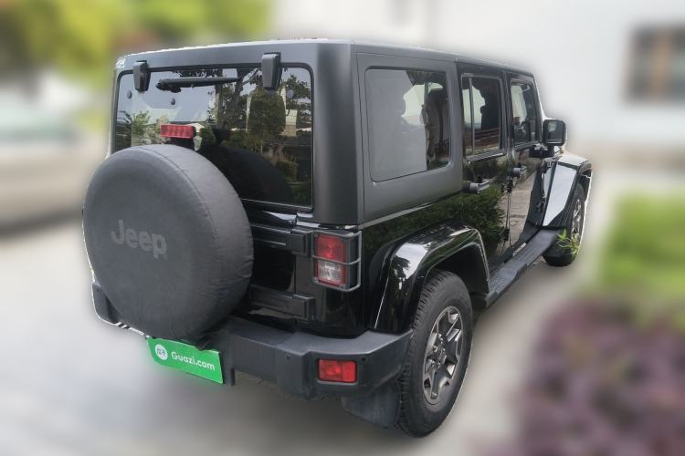 Used Jeep Wrangler 2013 3.6L Sahara Four-Door Edition Rear Right 45 Deg