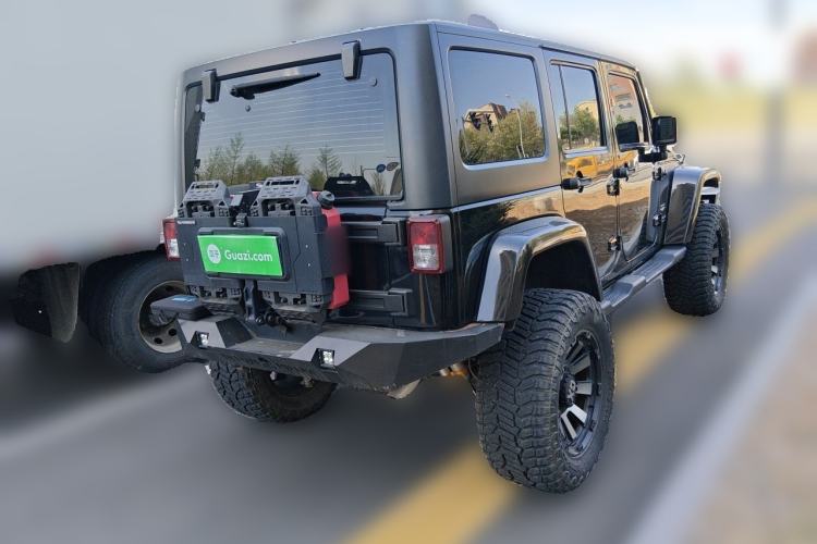 Used Jeep Wrangler 2013 3.6L Sahara Four-Door Edition Rear Right 45 Deg