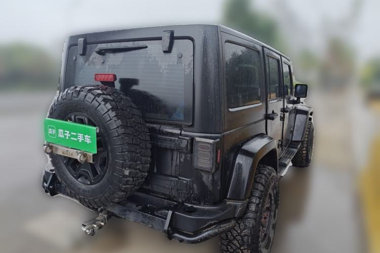 Used Jeep Wrangler 2013 3.6L Sahara Four-Door Edition Rear Right 45 Deg